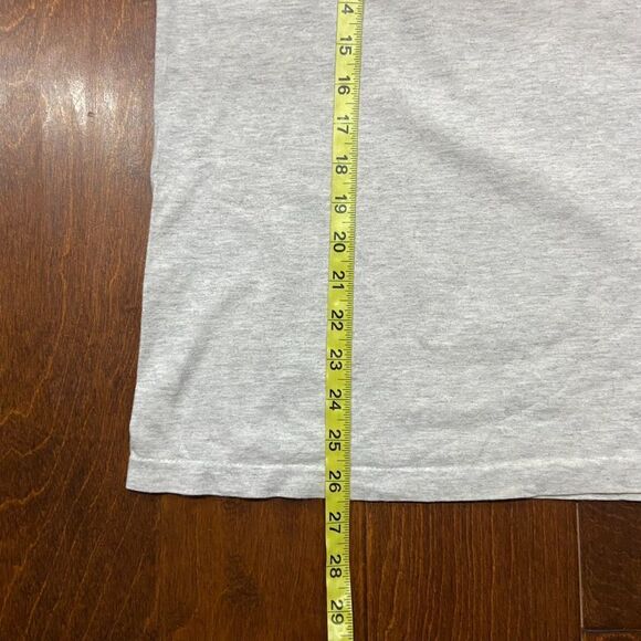 Volunteer Vintage Run N' Shoot Basketball Gym Atlanta Grey Orange Tank Top Large - Picture 7 of 7